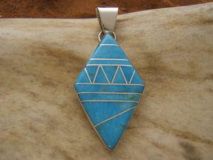 Pendentif Turquoise