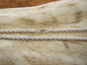 Chaine argent massif