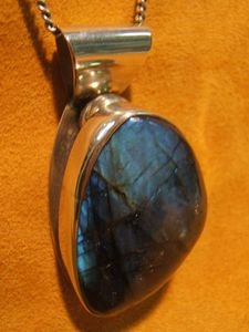 Pendentif labradorite