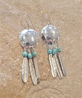 Boucles d'oreilles argent massif