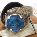 Boucle de ceinture labradorite