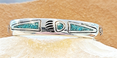 Bracelet en Turquoise verte