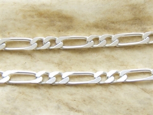Chaine en argent à la coupe