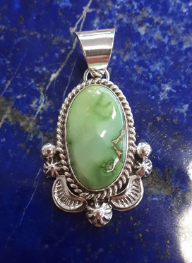 Pendentif Turquoise et argent