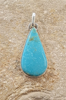 Pendentif Navajo en Turquoie