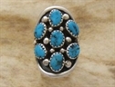 Bague turquoise