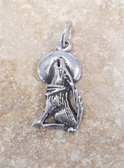 Pendentif en pierres et argent